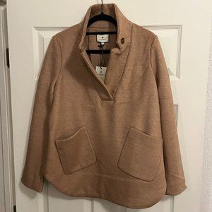 NWT Tuckernuck Camel Emerson Popover Jacket, Size Medium